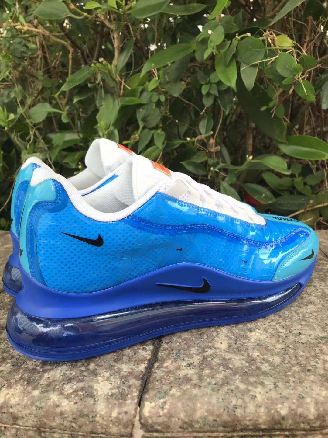 New Women Nike Air Max 720 95 Blue White Shoes - Click Image to Close